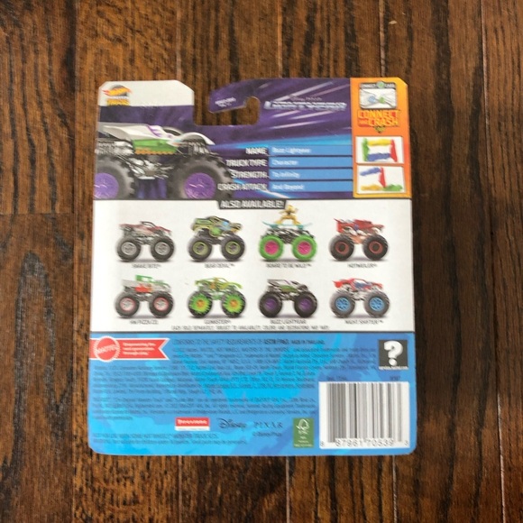 Hot Wheels Monster Trucks x Disney Pixar Buzz Lightyear - 1:64 Scale - NEW!! - Picture 2 of 5